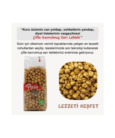 Pasha Double Roasted Yellow Chickpeas Transparent Package 250 gr (FIRST QUALITY) - Buy Online on GoSupps.com