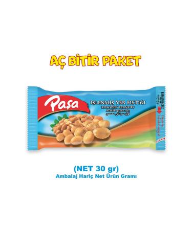 Pasha Dried Nuts Pasha Processed Peanut 30 gr X 48 Pieces (FIRST QUALITY) - Buy Online on GoSupps.com