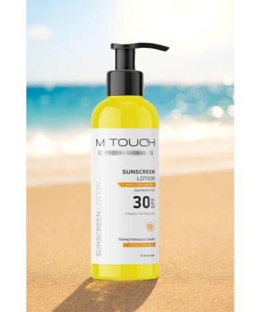 mtouch 0 NATURAL SUN PROTECTIVE LOTION 30 SPF -200 ML
