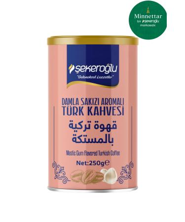 ekero lu Mastic Turkish Coffee 250 Gr Special Cylinder Box