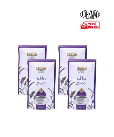 Harras Three Leaf Black Tea 500gr x 4 Packs
