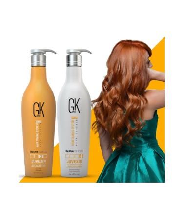 GK HAIR Global Keratinr Shield Color Protection Repair Shampoo 650 Ml Paraben Sulfate Free - Buy Online on GoSupps.com