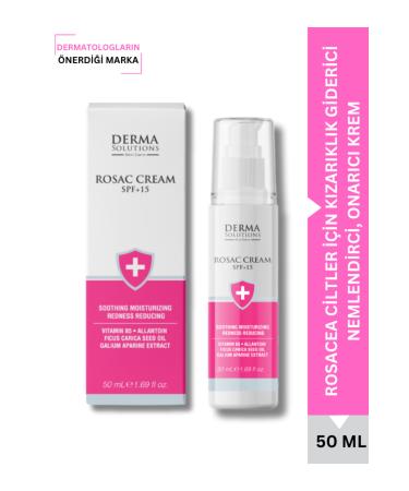 DermaSolutions ROSAC CREAM SPF+15- Regulating Cream for Rosacea Skin - Buy Online on GoSupps.com