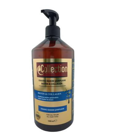 COLLECTION Collection REPAIR CARE SHAMPOO BIOTIN & COLLAGEN 1000 ml. e All Hair Types