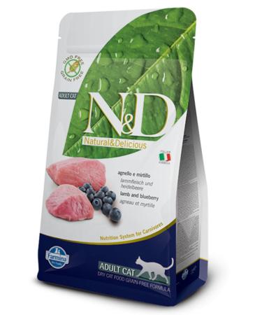 N & D Nd Grain Free Lamb Blueberry Cat Food 5 Kg