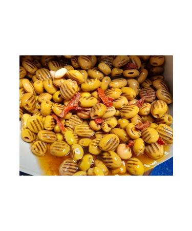 Our natural akhisar olive grower Grilled Olives 2 kg