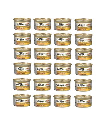Gourmet Gourmet Gold Canned Adult Cat Food with Salmon and Chicken 24 X 85 G