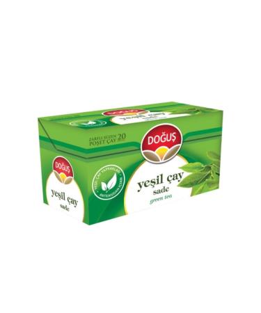 Do u Tea Do u Plain Green Tea 20-pack 35 Gr. (Herbal Tea) (2-pack)