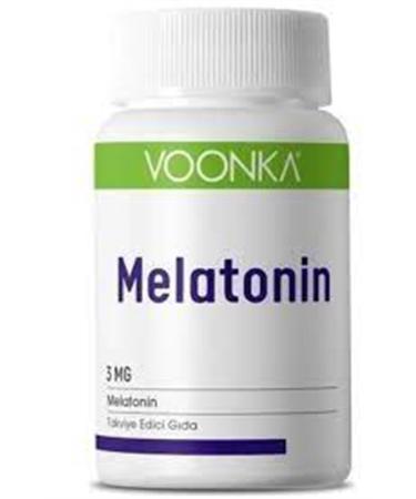 Voonka Melatonin 3 Mg 30 Capsules
