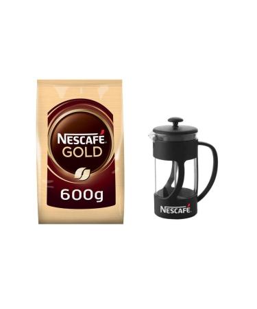 Nescafe Gold - 600 gr Pack Granulated Coffee French Press