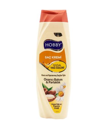 Hobby Hair Conditioner Argan Oil and Chamomile Flower 500 ml X 3 Pieces - Buy Online on GoSupps.com