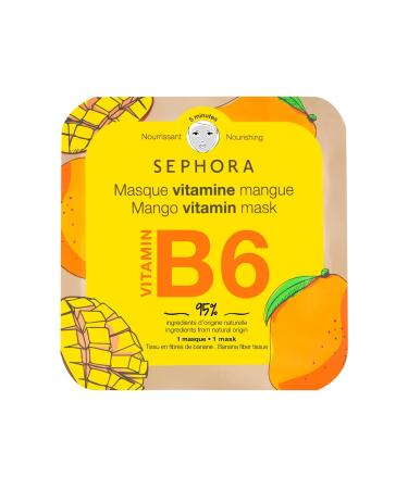 SEPHORA COLLECTION Vitamin Face Mask - Mango + Vitamin B6