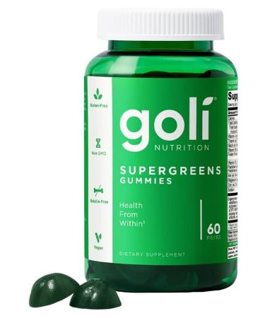 TY Goli Nutration SuperGreen Gummies 60 Pieces