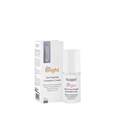 Dermoskin Silky Structure Revitalizing Dry Eye Area Be Bright Peptide Complex Cream 15 ml