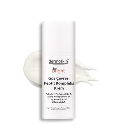 Dermoskin Silky Structure Revitalizing Dry Eye Area Be Bright Peptide Complex Cream 15 ml - Buy Online on GoSupps.com