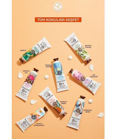 Yves Rocher Moisturizing Hand Cream- Revitalizing Mango Coriander- 30ml-72115 - Buy Online on GoSupps.com