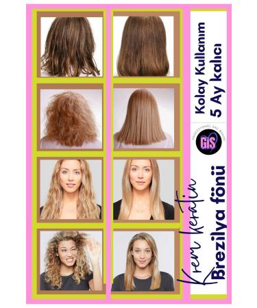 Gis Professional Brazilian Blow Dry Botox Effective Cream Keratin