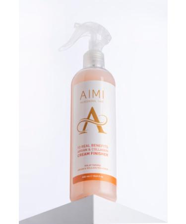AIMI COSMETIC Anti-Heat Easy Combing Blow Dry Cream with Argan Biotin and Collagen 400 ml - Buy Online on GoSupps.com