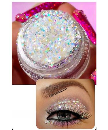 hbtasarim Creamy Gel Shiny Glitter Glitter Eyeshadow