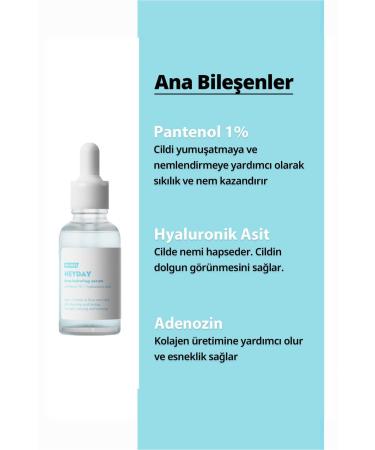 FRANKLY Intensive Moisturizing Revitalizing Heyday Serum with Panthenol and Hyaluronic Acid 30ml - Buy Online on GoSupps.com