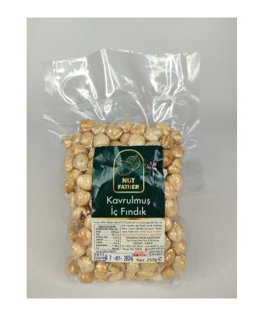 Nutfather Roasted Hazelnut Kernels 250 Gr