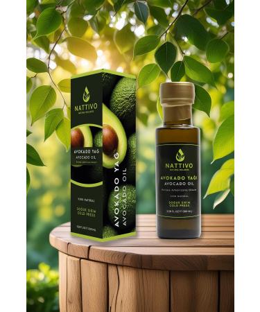 NATTIVO Avocado Oil 0 Cold Pressed 100 mL - Buy Online on GoSupps.com