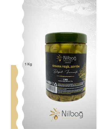 N LBA OLIVE OILS Ayval k Grilled Green Olives
