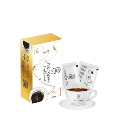 The Gigante Jes Coffee L-Carnitine Collagen Chicory Detox Diet Granule Coffee CATCH YOUR FORM (30 Sachets)30 Days
