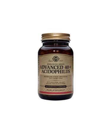 Solgar Advanced 40 Acidophilus 60 Capsules