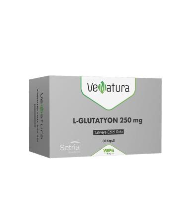 Venatura L-glutathione 250 Mg 60 Capsules