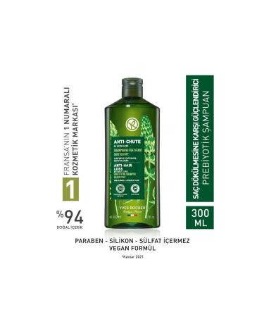 Yves Rocher Anti-Chute Prebiotic Shampoo - Against Hair Loss / 300ml
