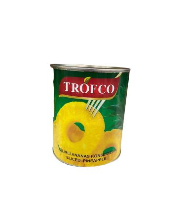 Trofco Sliced Pineapple Canned 840gr