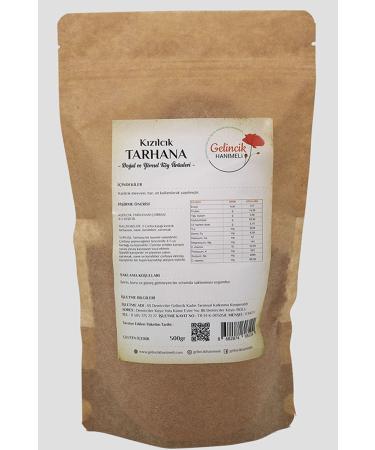 Bolu Gelincik Honeysuckle Cranberry Tarhana 500gr - Buy Online on GoSupps.com