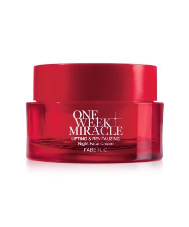 Faberlic ONE WEEK MIRACLE Series Night Cream Lifting and Revitalizing