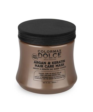 COLORMAX DOLCE 0 Vegan Argan & Keratin Hair Care Mask