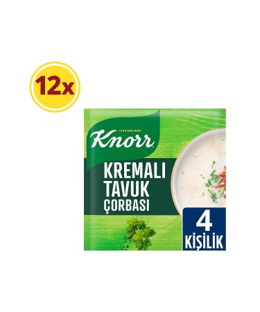 Knorr Creamy Chicken Soup 69 gr X 12 Pieces