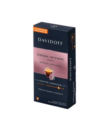 Davidoff Nespresso Compatible Capsule Coffee Crema Intense 2 x 10 pieces - Buy Online on GoSupps.com