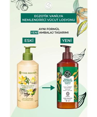 Yves Rocher Moisturizing Body Lotion - Exotic Vanilla 390 ml - Buy Online on GoSupps.com