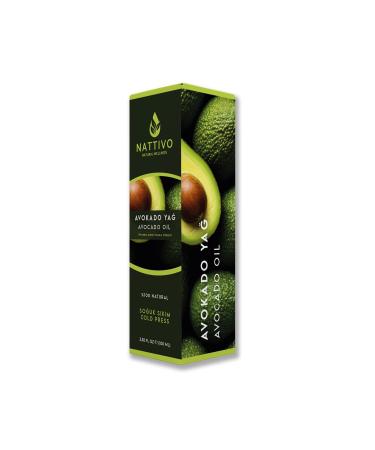 NATTIVO Avocado Oil 0 Cold Pressed 100 mL - Buy Online on GoSupps.com