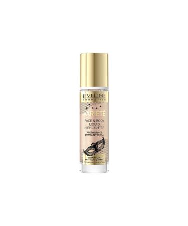 Eveline Cosmetics Variete Liquid Vegan Highlighter 01 Champagne Gold 30Ml
