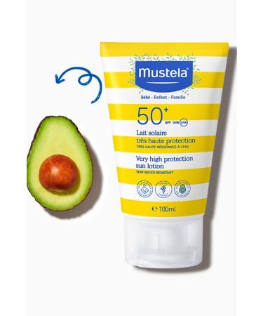 Mustela Very High Protection Spf 50 Sun Cream 100 ml For the Whole Family from Newborn - Buy Online on GoSupps.com