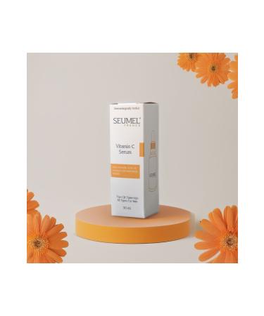 Seumel France Vitamin C Serum - Skin Tone Equalizing Serum - Buy Online on GoSupps.com