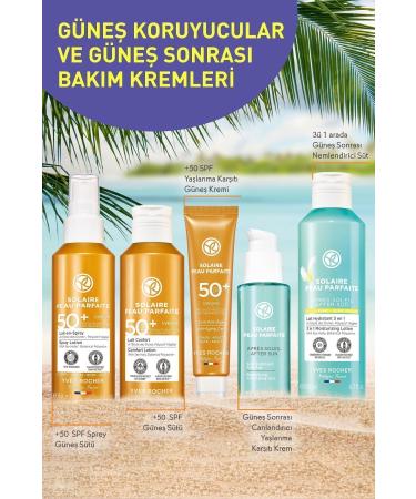 Yves Rocher Spf 50 High Protection Body Sun Spray/Solaire Peau Parfaite-150 ml-69393 - Buy Online on GoSupps.com