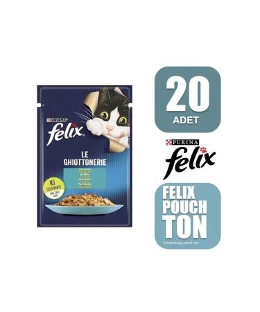 FELIX Felix Tuna Canned Cat Food 85 gr - 20 Pieces