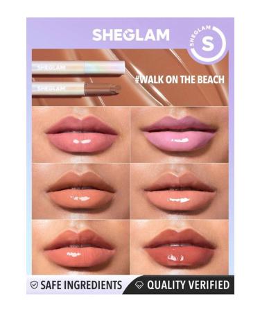 SHEGLAM Pout-Perfect Shine Lip Plumper-Berry Season