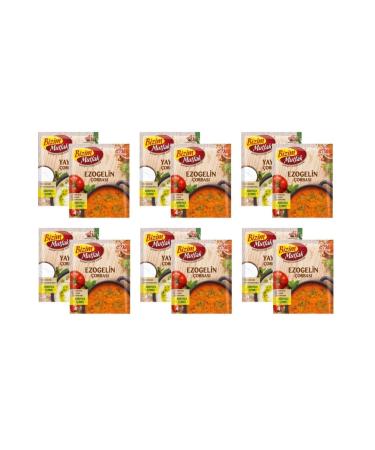 Bizim Mutfak Yayla & Ezogelin Soup 2-Piece 80x2 Gr X 6 Pieces