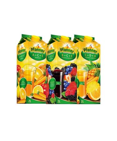 Pfanner Fruit Juice - 3 Vitamin Pack