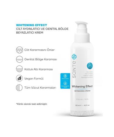 SantePlus Renewing Skin Whitening Cream 125 ml (Face Underarms Bikini Area) - Buy Online on GoSupps.com