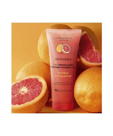 SEPHORA COLLECTION Foaming Face Scrub - Grapefruit - Purifying Peeling 200ml