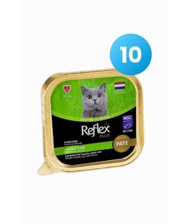 Reflex Plus Pate Cod Fish Sterilized Adult Cat Food 85 Gr-10